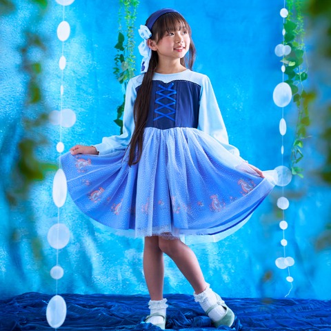 キッズ　ワンピース（110cm～130cm・LITTC FLAP!/Disney）