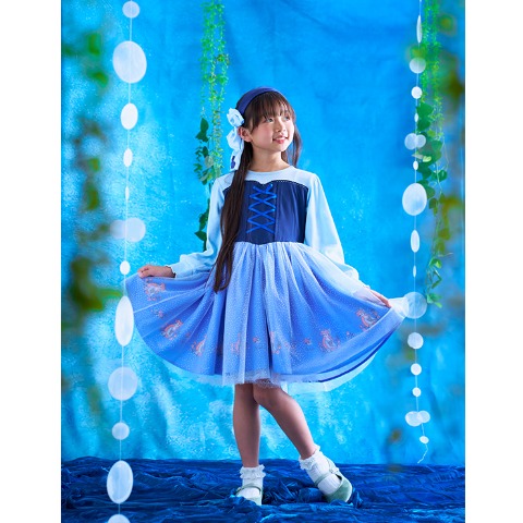 キッズ　ワンピース（110cm～130cm・LITTC FLAP!/Disney）