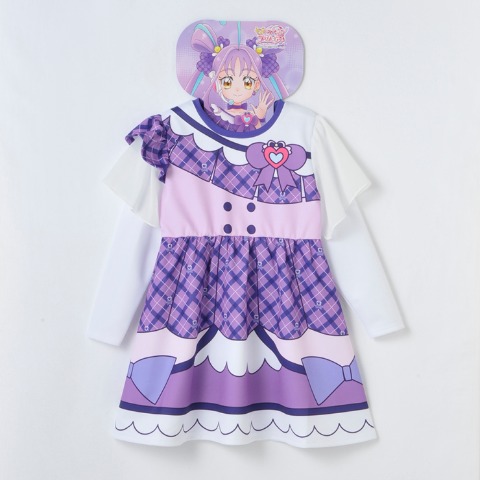 キッズ　ワンピース（110cm～130cm・キミとアイドルプリキュア♪）