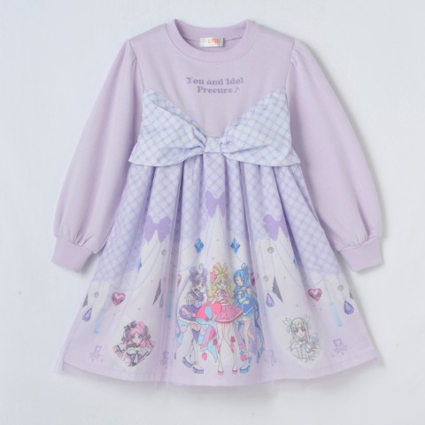 キッズ　ワンピース（110cm～130cm・キミとアイドルプリキュア♪）