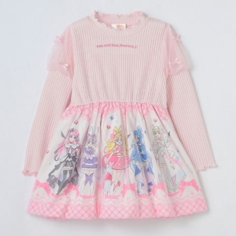 キッズ　ワンピース（110cm～130cm・キミとアイドルプリキュア♪）