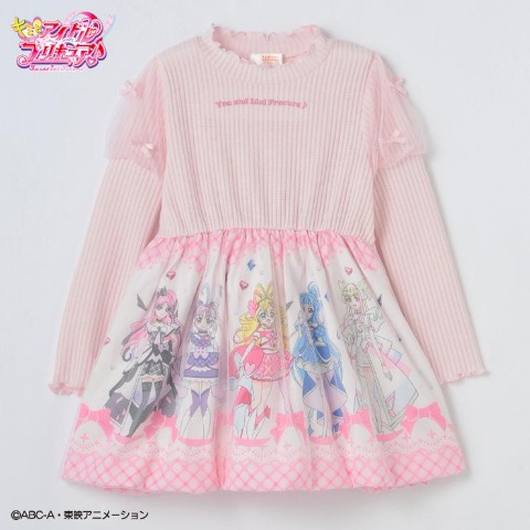 キッズ　ワンピース（110cm～130cm・キミとアイドルプリキュア♪）