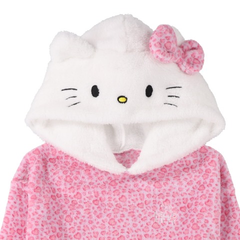 キッズ　プルパーカ+ショートパンツ（130cm・ハローキティ)