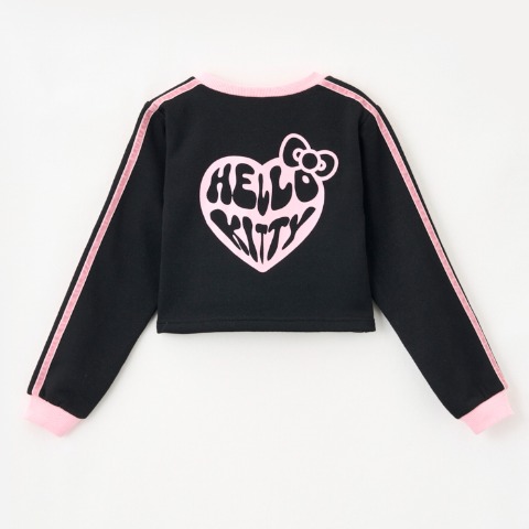 キッズ　ビスチェ+プルオーバー+パンツ　(120・130cm・ハローキティ)