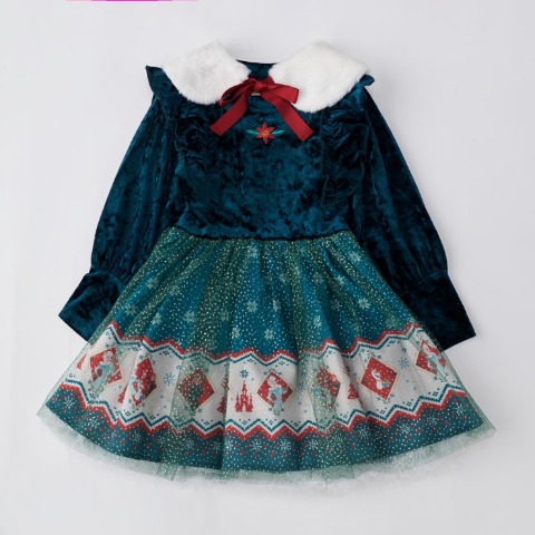 キッズ　ワンピース（110・120cm・LITTC/Disney）