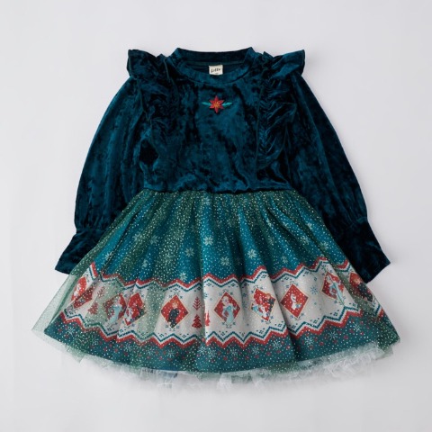 キッズ　ワンピース（110・120cm・LITTC/Disney）