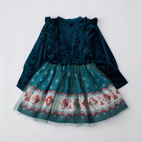 キッズ　ワンピース（110・120cm・LITTC/Disney）