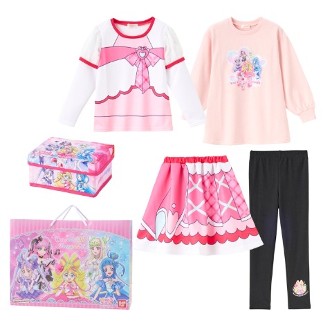 キッズ　ハッピーバッグ　5点セット（110・120cm・キミとアイドルプリキュア♪）