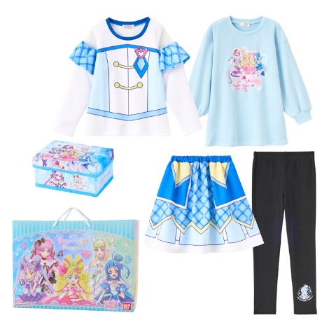 キッズ　ハッピーバッグ　5点セット（110・120cm・キミとアイドルプリキュア♪）