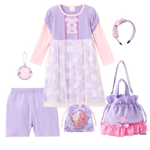 キッズ　ハッピーバッグ　6点セット（110・120cm・Disney）