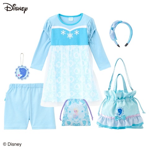 キッズ　ハッピーバッグ　6点セット（110・120cm・Disney）