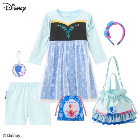 キッズ　ハッピーバッグ　6点セット（110・120cm・Disney）