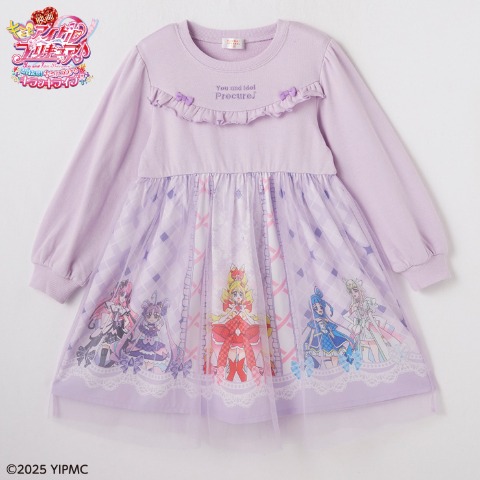キッズ　ワンピース（110・120cm・キミとアイドルプリキュア♪）