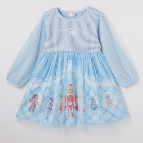 キッズ　ワンピース（110・120cm・キミとアイドルプリキュア♪）