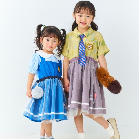 キッズ　ワンピース（110~130cm・LITTC/Disney）