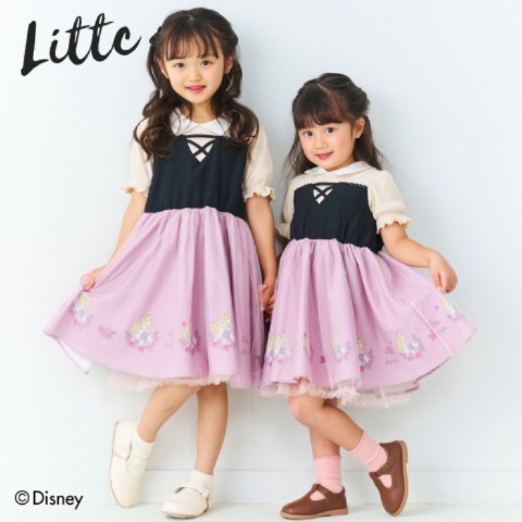 キッズ　ワンピース（110~130cm・LITTC/Disney）
