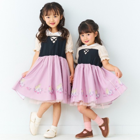 キッズ　ワンピース（110~130cm・LITTC/Disney）