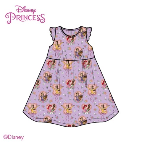 キッズ　ワンピース（110～130cm・Disney Princess）
