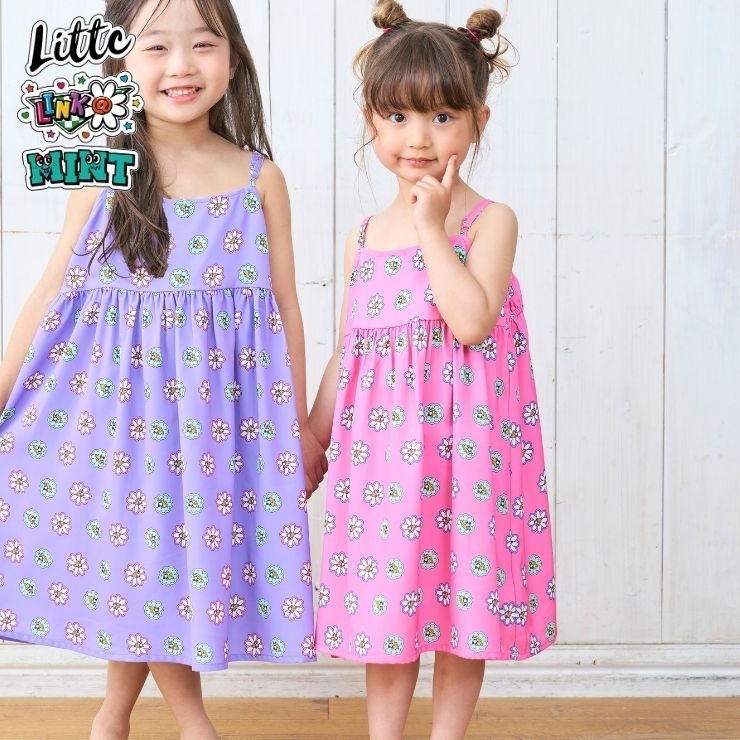 キッズ ワンピース (110～130cm・LITTC・LINK＠・MINT) | しまむら