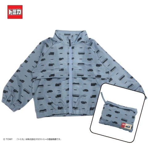 キッズ　ウインドブレーカー（110cm・トミカ）