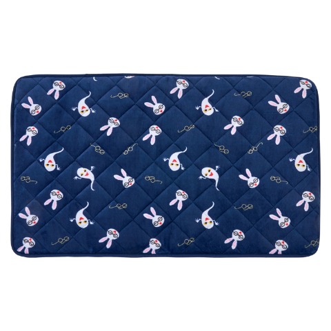 ごろ寝ふとん（70×120cm・めがねうさぎ）