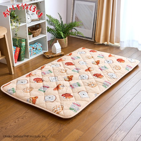 ごろ寝ふとん（70×120cm・おいしそうなしろくま）