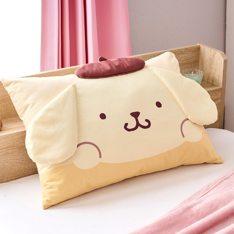 枕（43×63cm・ポムポムプリン）