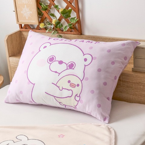 枕（43×63cm・ヨッシースタンプ）