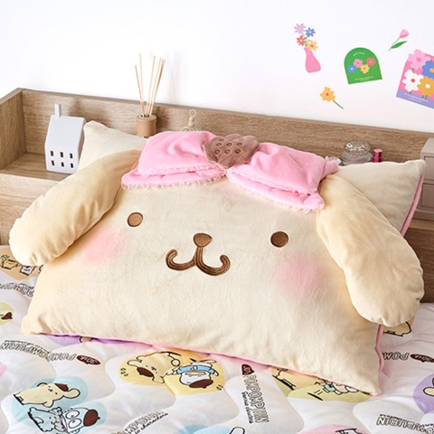枕（43×63cm・ポムポムプリン）
