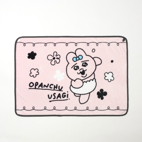 ブランケット（ひざ掛けサイズ・おぱんちゅうさぎ）