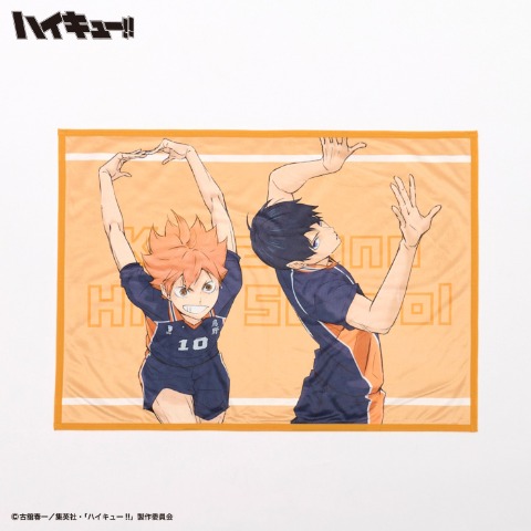 ブランケット（ひざ掛けサイズ・アニメ「ハイキュー!!」）