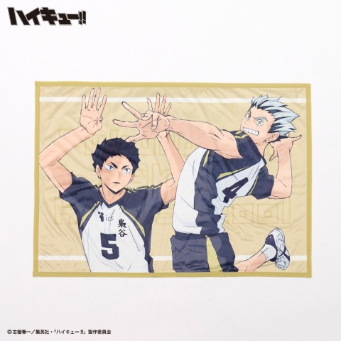ブランケット（ひざ掛けサイズ・アニメ「ハイキュー!!」）