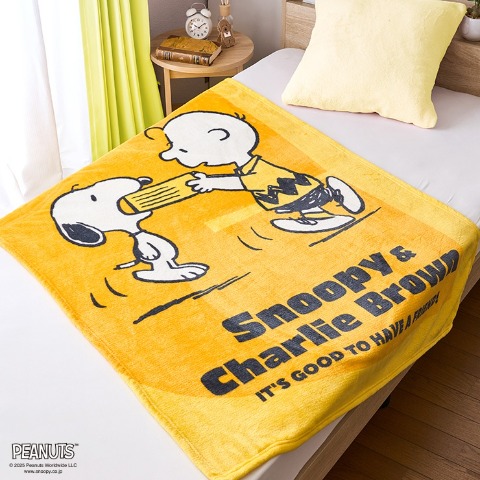 ブランケット（ハーフサイズ・PEANUTS）