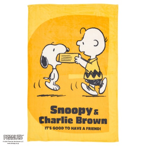 ブランケット（ハーフサイズ・PEANUTS）
