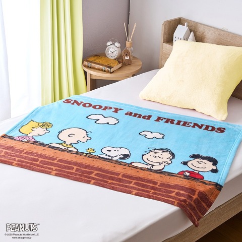 ブランケット（ひざ掛けサイズ・PEANUTS）