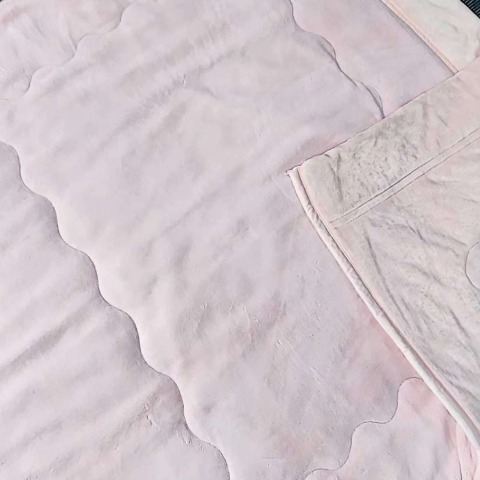 わた入り毛布（シングルロングサイズ・FIBER HEAT）