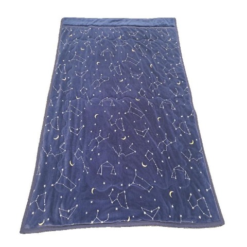 わた入り毛布（シングルロングサイズ・FIBER HEAT）星座柄