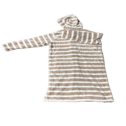 着る毛布（FIBER HEAT）ボーダー柄