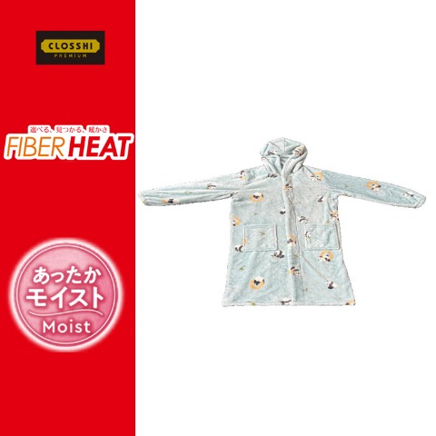 着る毛布（FIBER HEAT）パンダ柄