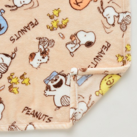 巾着付ひざ掛け（PEANUTS）