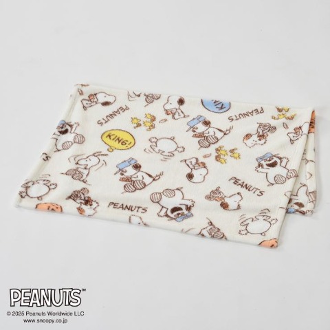 巾着付ひざ掛け（PEANUTS）