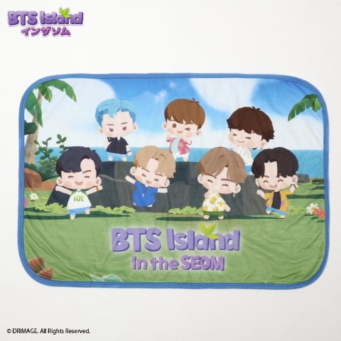 ブランケット（ひざ掛けサイズ・BTS Island:インザソム）