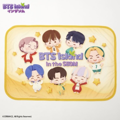 ブランケット（ひざ掛けサイズ・BTS Island:インザソム）