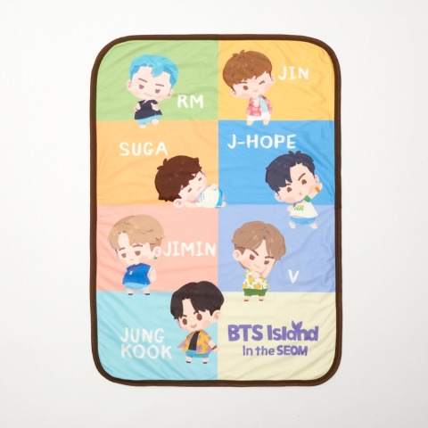 ブランケット（ひざ掛けサイズ・BTS Island:インザソム）