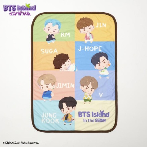 ブランケット（ひざ掛けサイズ・BTS Island:インザソム）