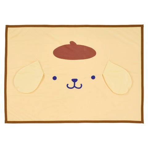 ブランケット（ひざ掛けサイズ・ポムポムプリン）