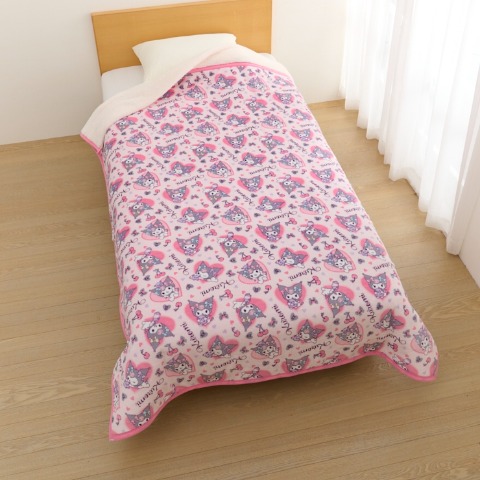 綿入り毛布（シングルサイズ・クロミ）