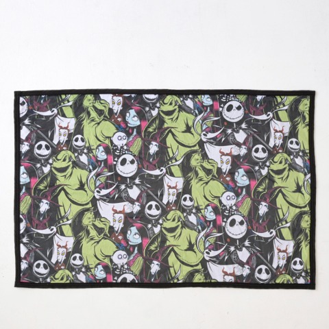 ブランケット（ひざ掛けサイズ　ナイトメアー・ビフォア・クリスマス）