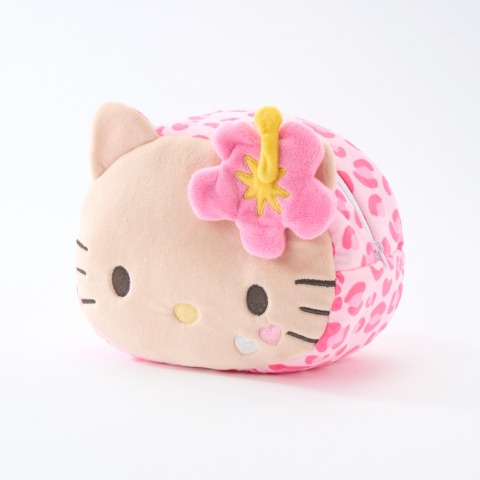 ポーチ付ブランケット（ひざ掛けサイズ・ハローキティ）