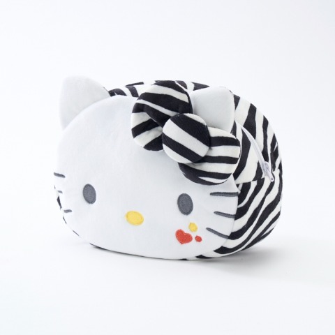 ポーチ付ブランケット（ひざ掛けサイズ・ハローキティ）